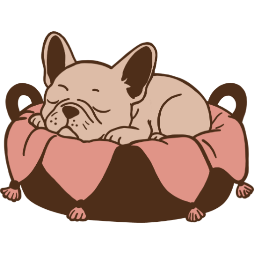 dog bed icon
