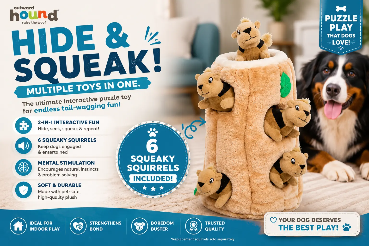 Durable dog toys