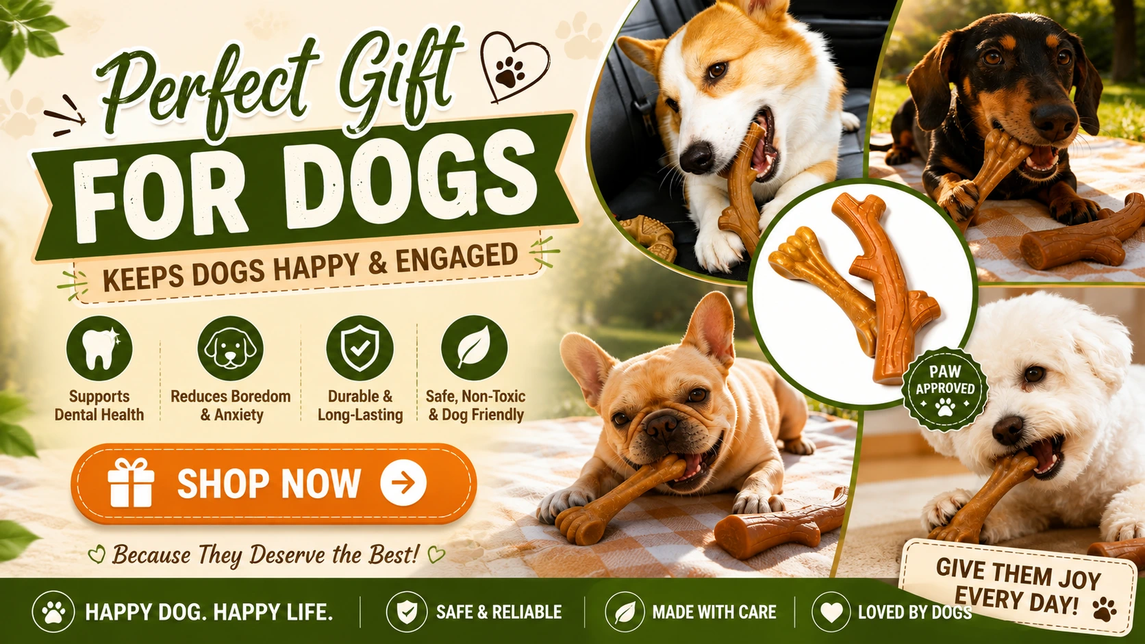 dog chew toys for aggressive chewers dogs