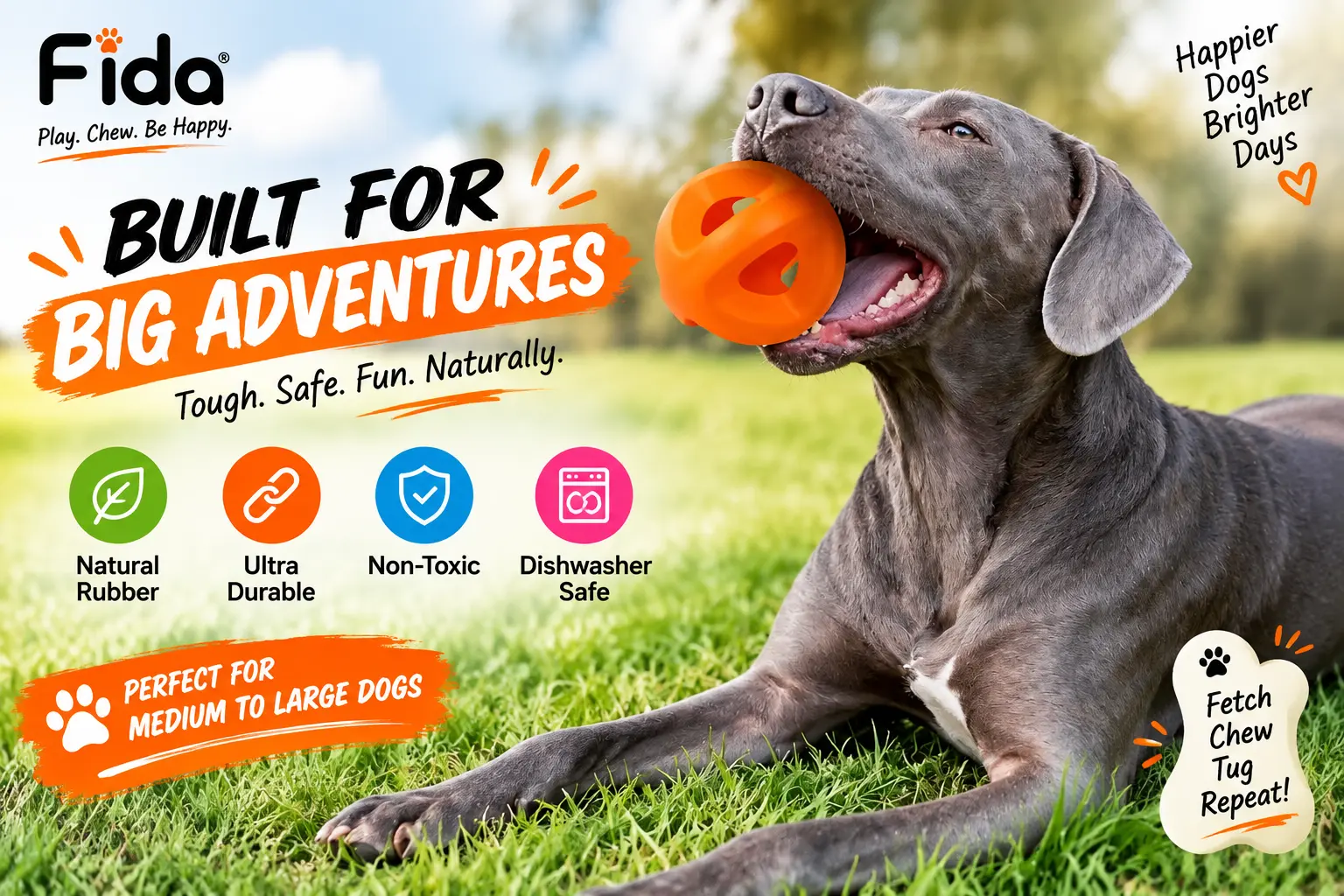 Durable dog chew toys for large dogs